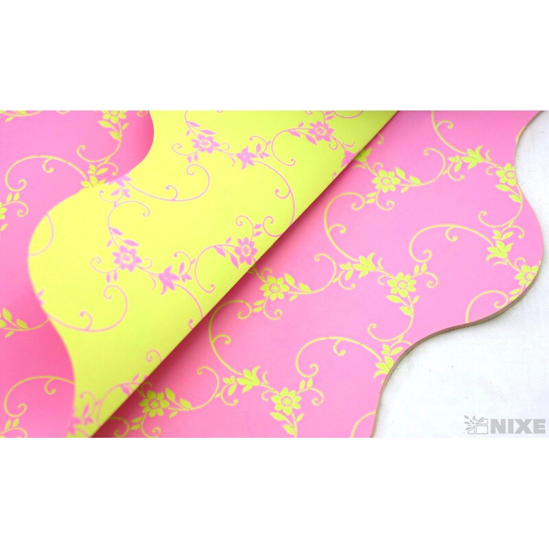 RONDO 40cm S H05P1*RŮŽOVÁ+ZELENÁ V+