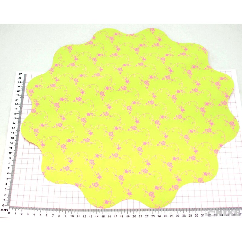 RONDO 40cm S H05P1*RŮŽOVÁ+ZELENÁ V+