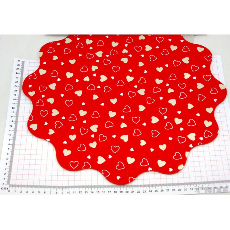 RONDO 40cm S H22P1*ČERVENÁ V+