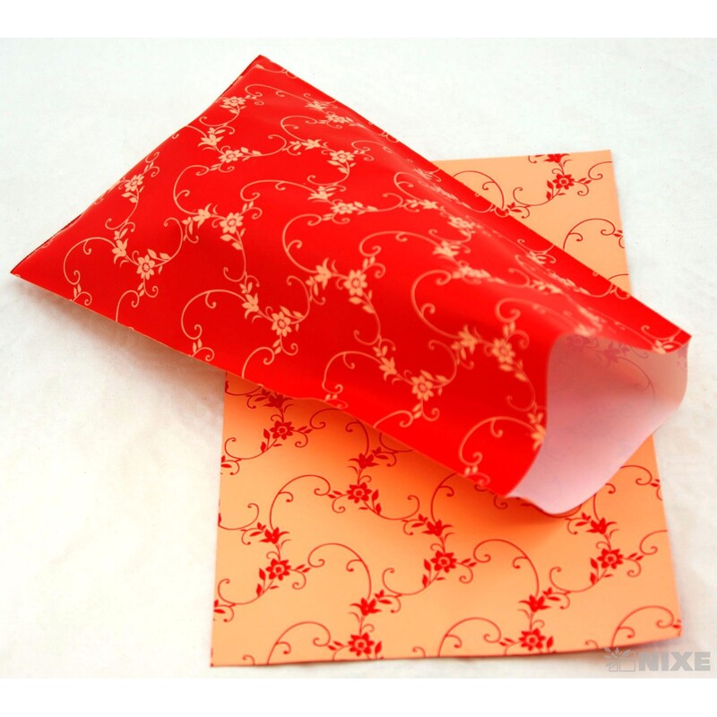 SÁČEK 16x25cm U-H05PCC*ČERVENÁ V+