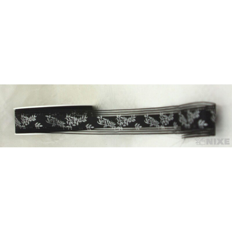 TRAUERFLOR 25mmx25m*ČERNÁ 016