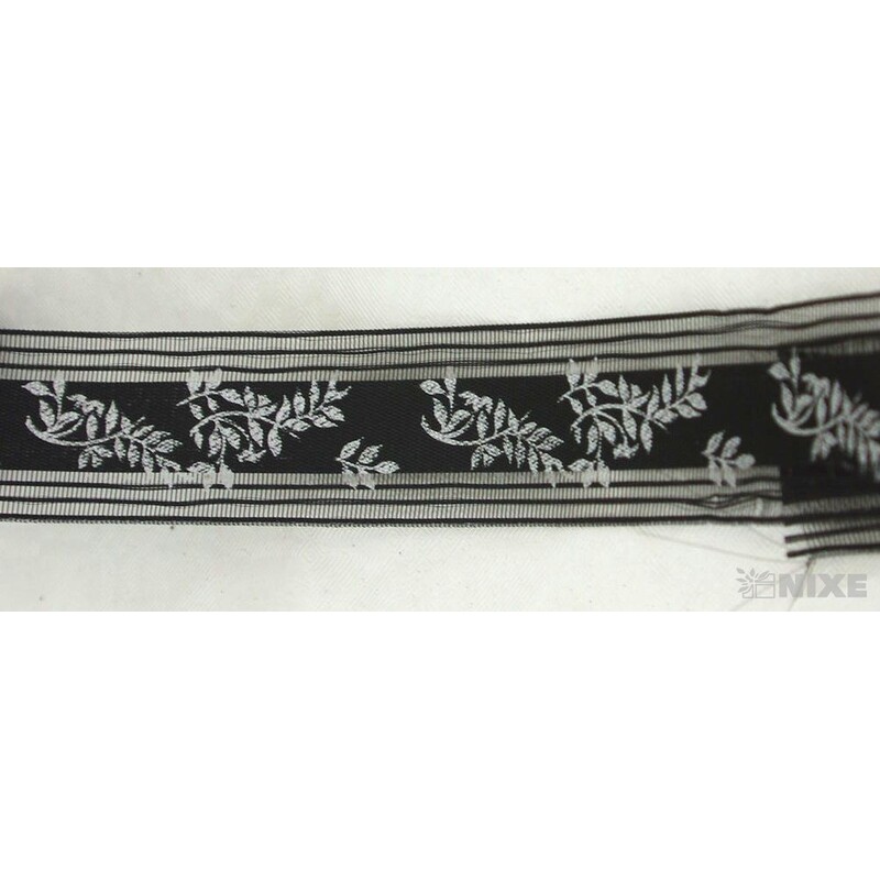 TRAUERFLOR 25mmx25m*ČERNÁ 016