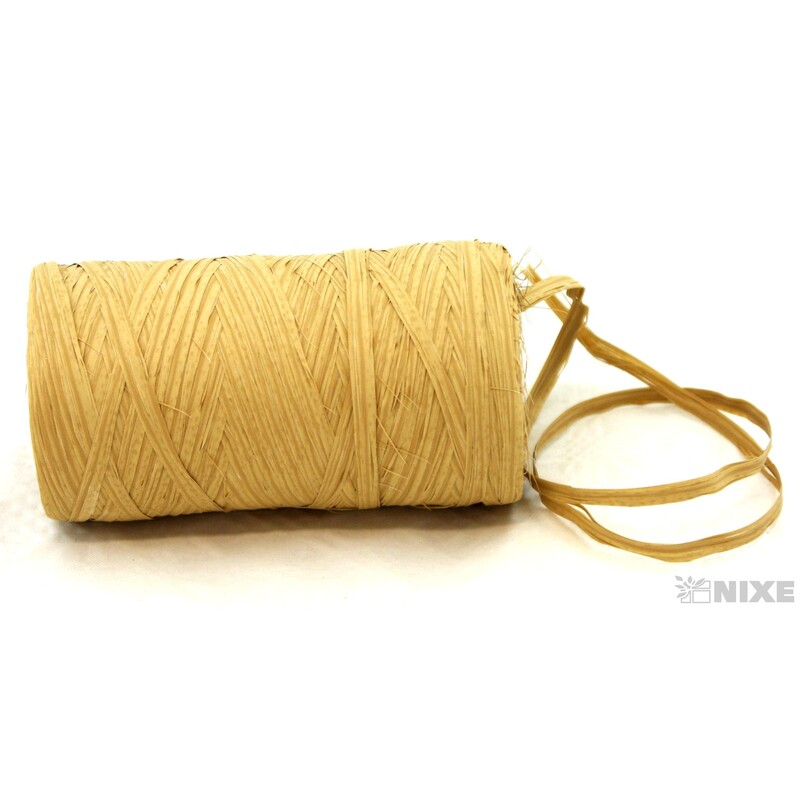 RAFIA SYNTHETIC 200m*HNĚDÁ SV. 78