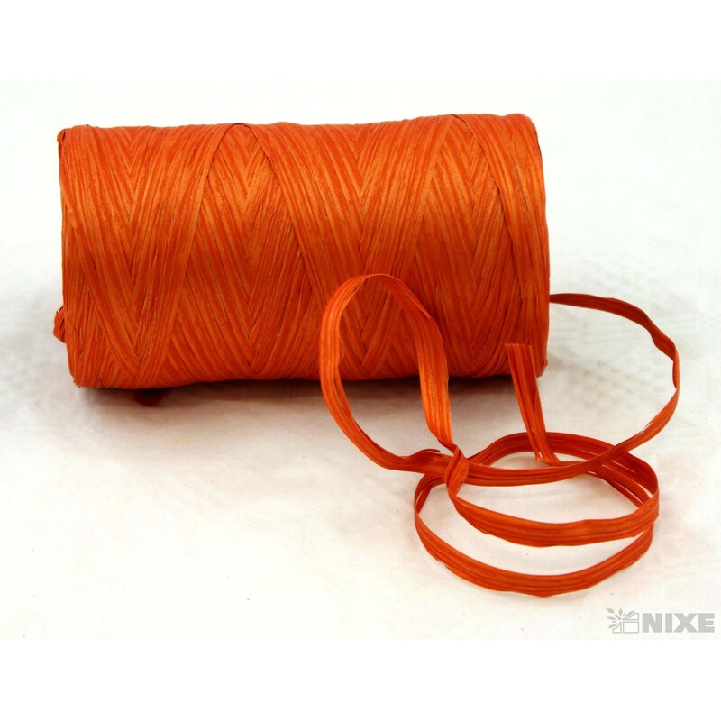 RAFIA SYNTHETIC 200m*ORANŽOVÁ TM. 51