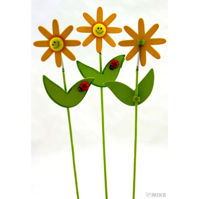 ZÁPICH KVĚT 5x29cm 10ks*ŽLUTÁ