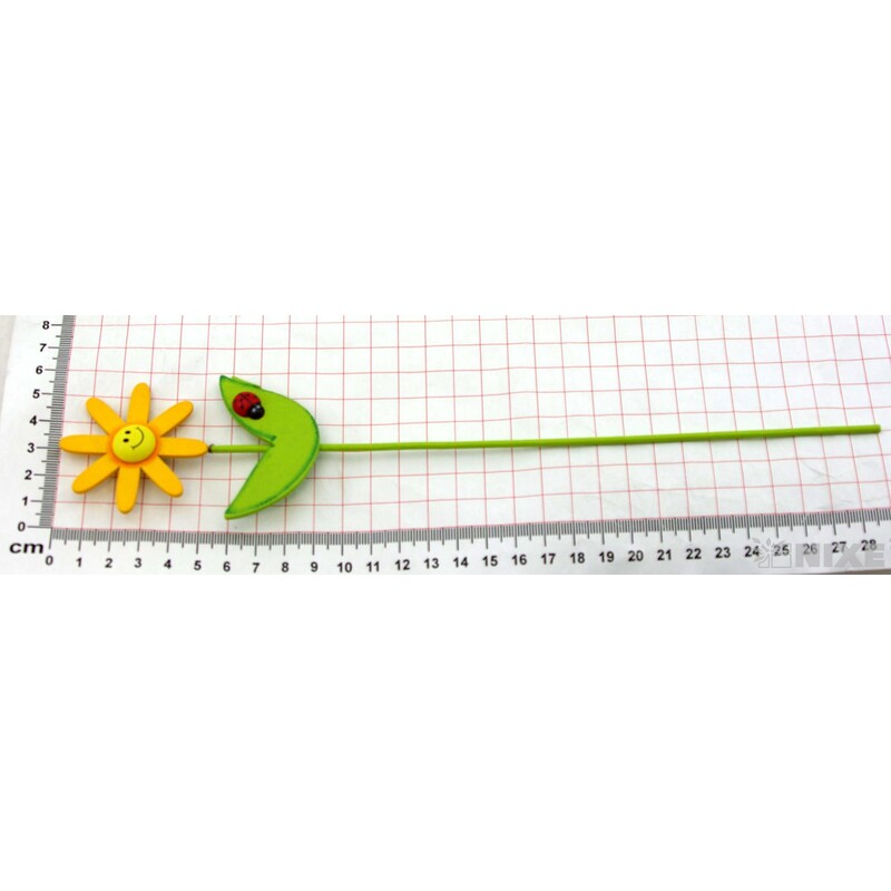 ZÁPICH KVĚT 5x29cm 10ks*ŽLUTÁ