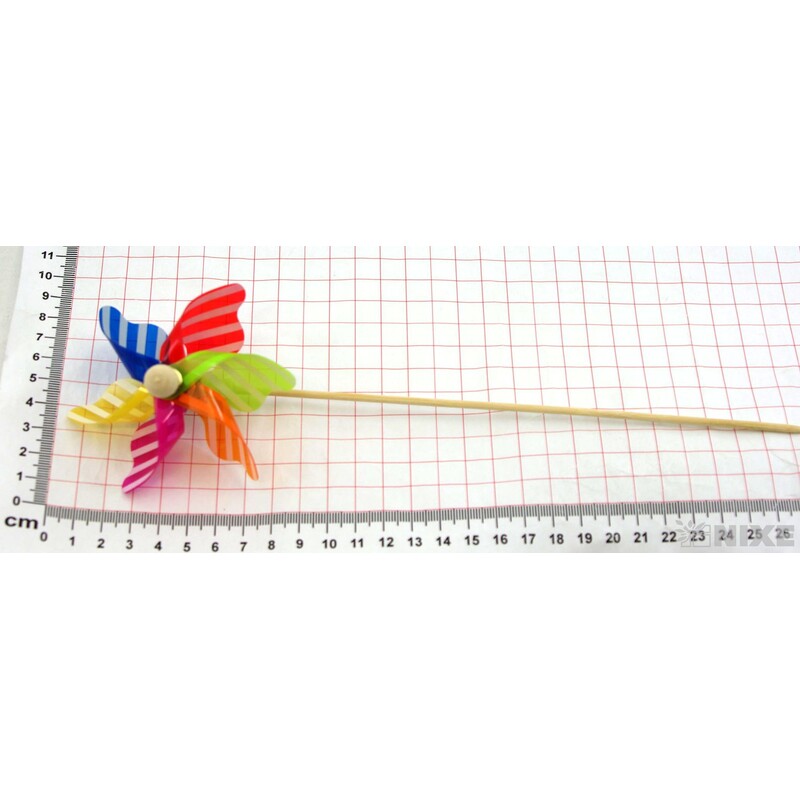 ZÁPICH VĚTRNÍK 7x23cm 6ks*MIX BAREV V+