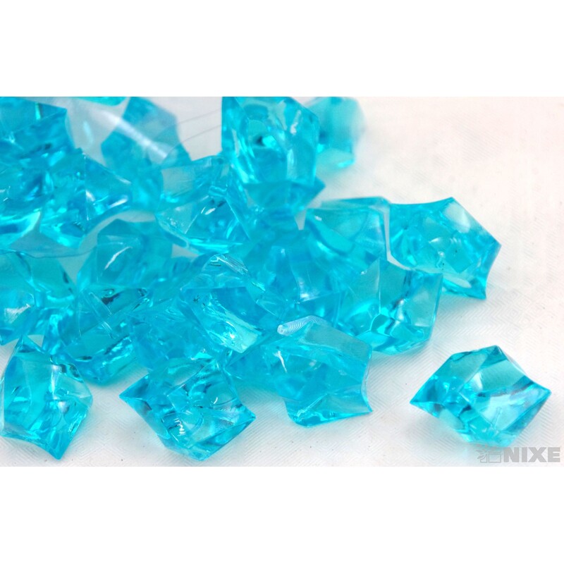 KAMÍNKY 25mm cca 500g*MODRÁ SV.