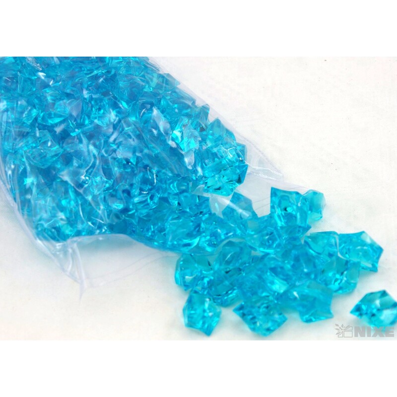 KAMÍNKY 25mm cca 500g*MODRÁ SV.