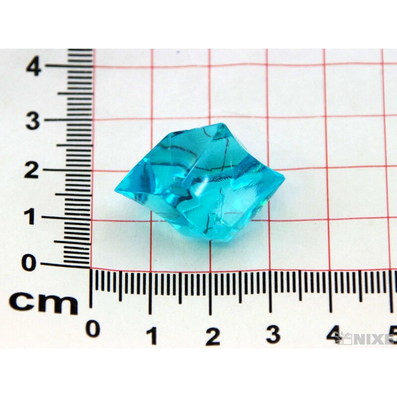 KAMÍNKY 25mm cca 500g*MODRÁ SV.