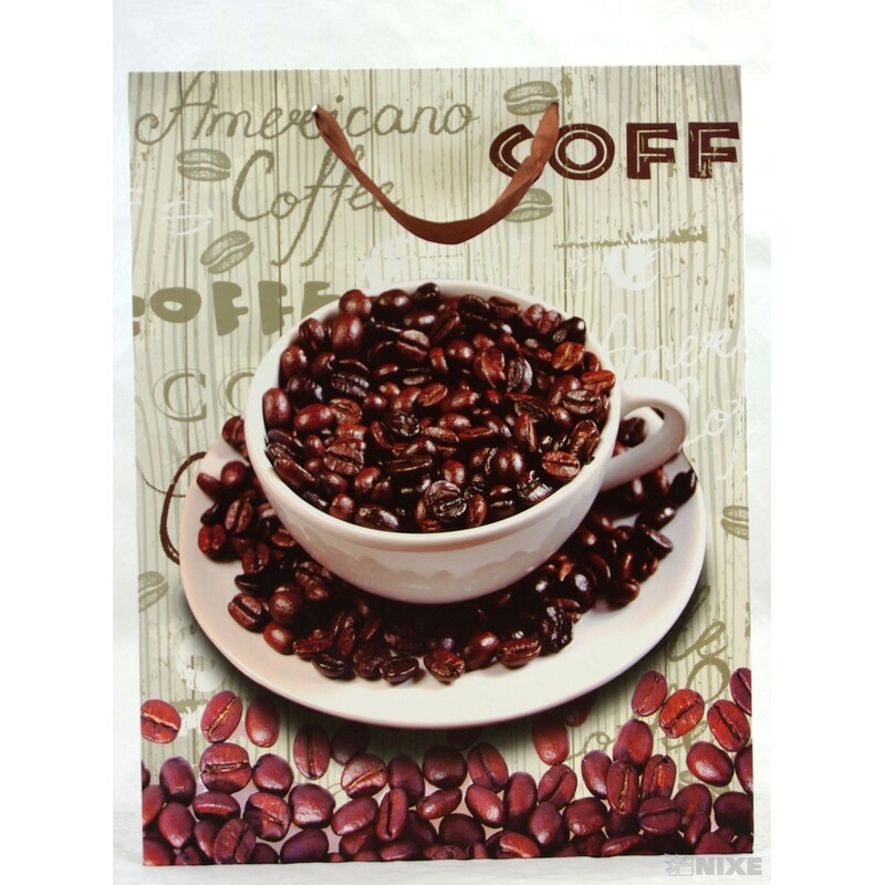 TAŠKA P KÁVA 31x40x12cm*HNĚDÁ