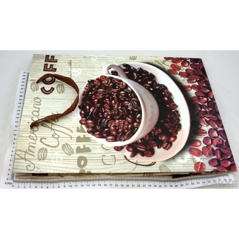 TAŠKA P KÁVA 31x40x12cm*HNĚDÁ