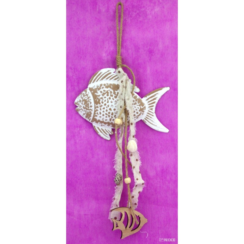 ZÁVĚS RYBA PLECH 14x19cm*