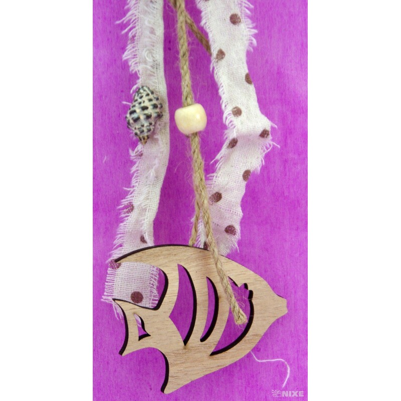 ZÁVĚS RYBA PLECH 14x19cm*