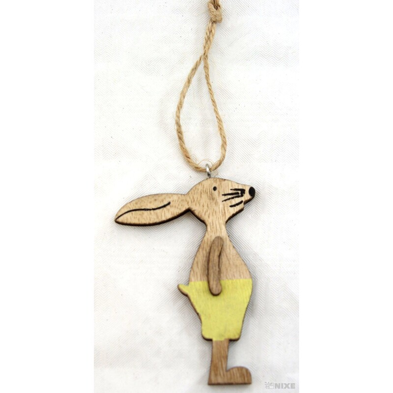 ZÁVĚS ZAJÍC 8cm 6ks*