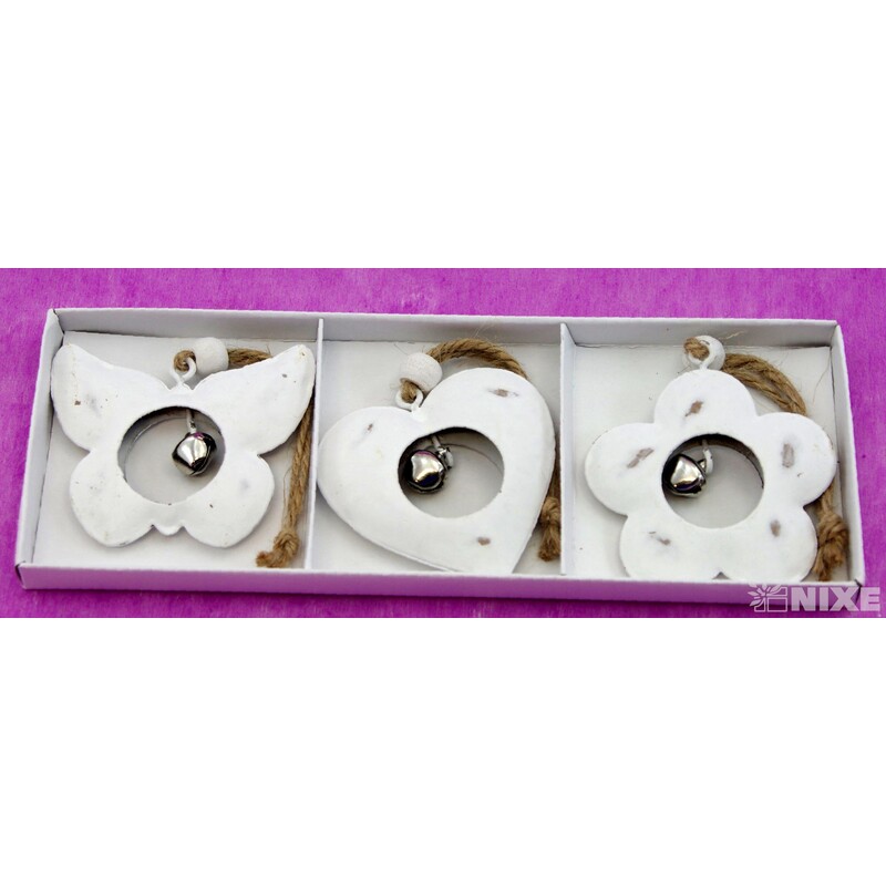 ZÁVĚS PLECH MIX 3ks 6cm*