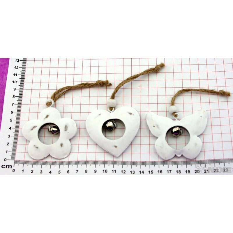 ZÁVĚS PLECH MIX 3ks 6cm*