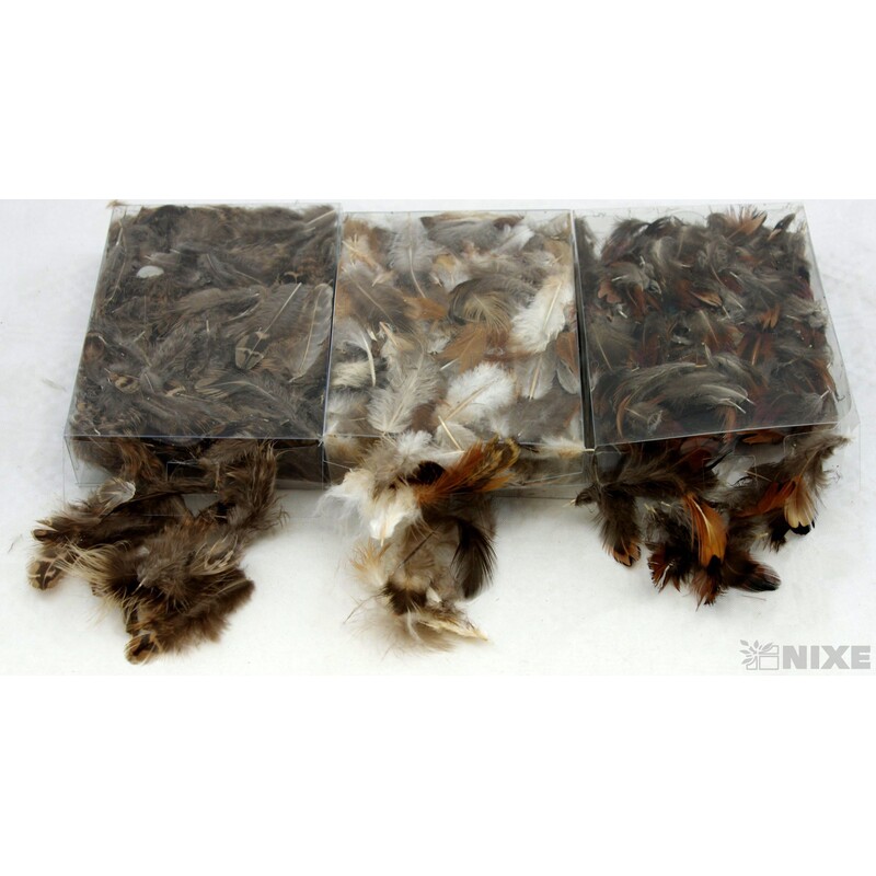 PEŘÍČKA cca 200ks*PŘÍRODNÍ