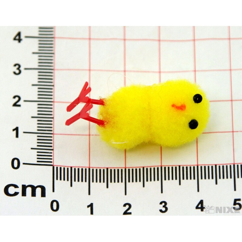 KUŘÁTKA 3cm 72ks*ŽLUTÁ