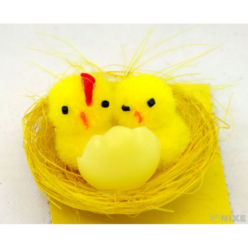 KUŘÁTKA 2,5cm 12ks*ŽLUTÁ