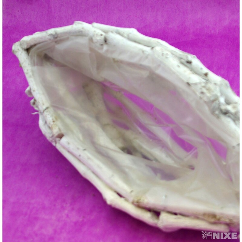 OBAL LOĎKA 38x13x11cm*BÍLÁ