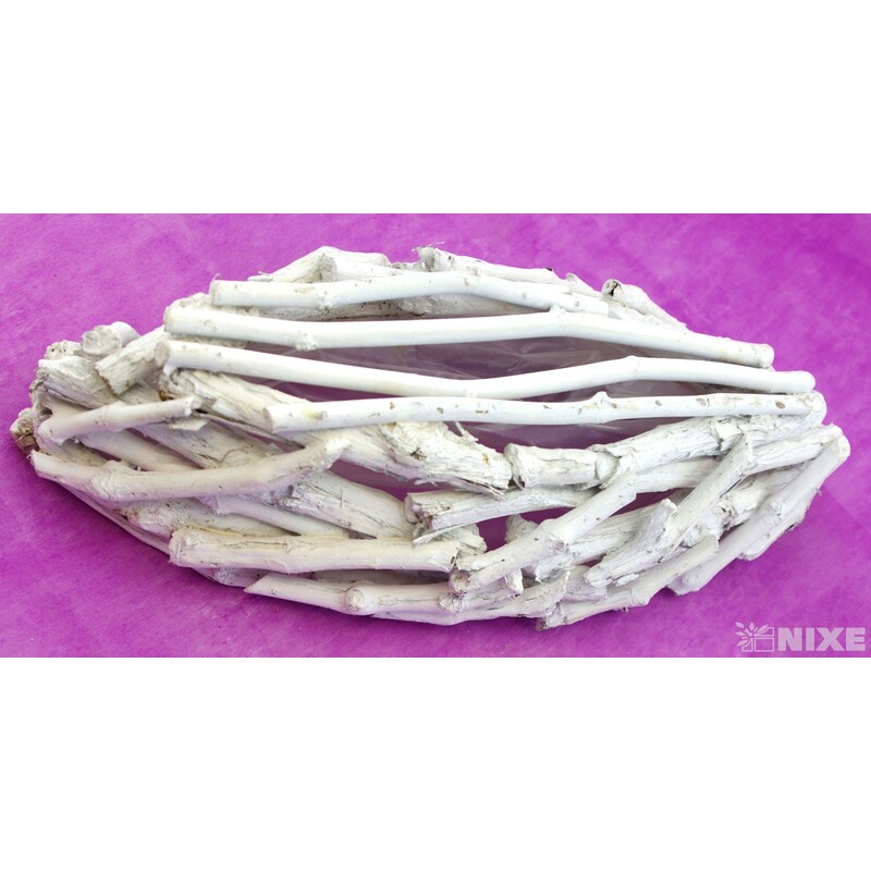 OBAL LOĎKA 38x13x11cm*BÍLÁ