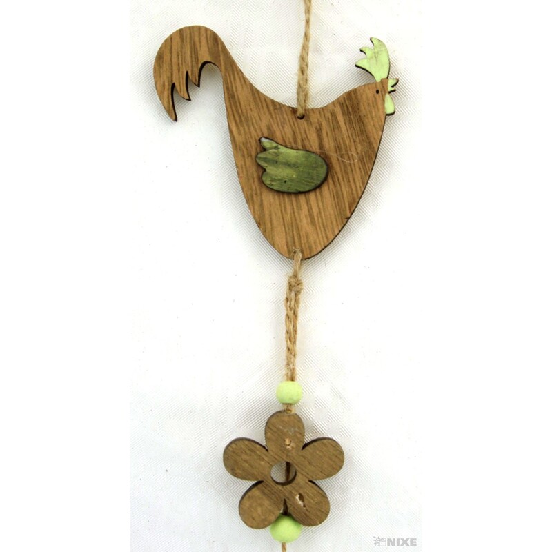 KOHOUT NA PROVÁZKU 8,5cm 4ks*PŘÍRODNÍ