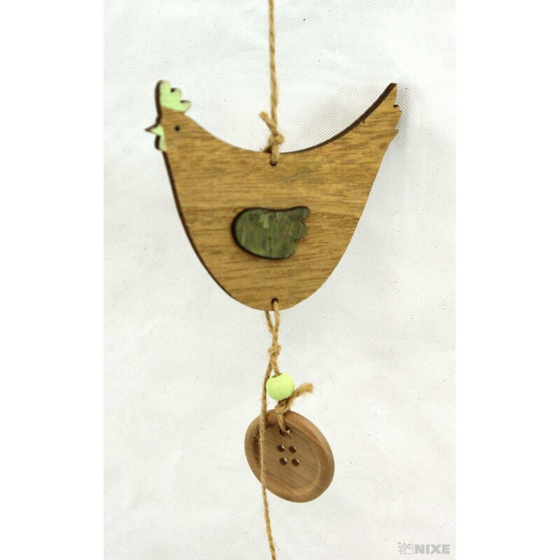 KOHOUT NA PROVÁZKU 8,5cm 4ks*PŘÍRODNÍ