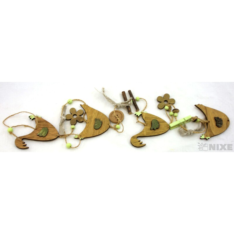 KOHOUT NA PROVÁZKU 8,5cm 4ks*PŘÍRODNÍ