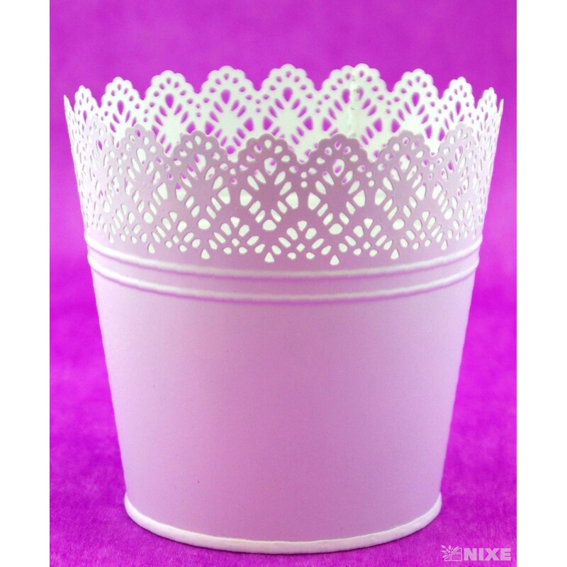 PLECHOVÝ OBAL 15x13cm*BÍLÁ