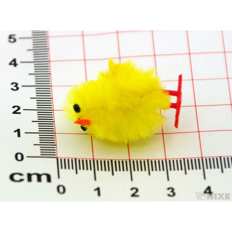 KUŘÁTKA 2cm 72ks*ŽLUTÁ