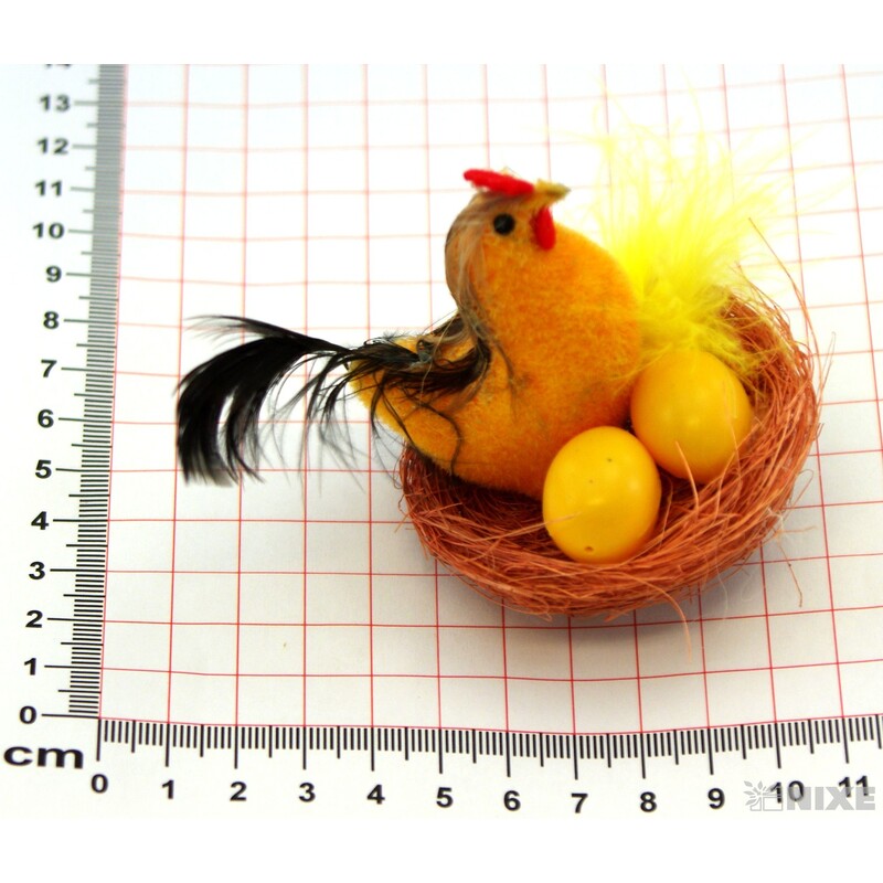 KUŘÁTKA 5x5cm 6ks*ŽLUTÁ