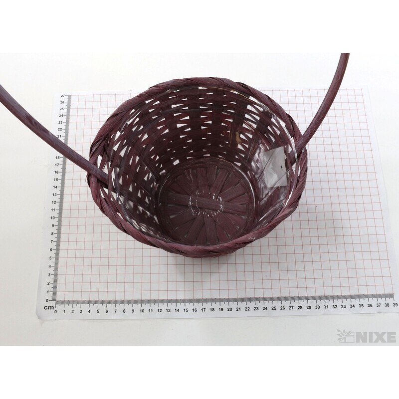 KOŠ PROUTĚNÝ 13x16x46cm*MIX BAREV