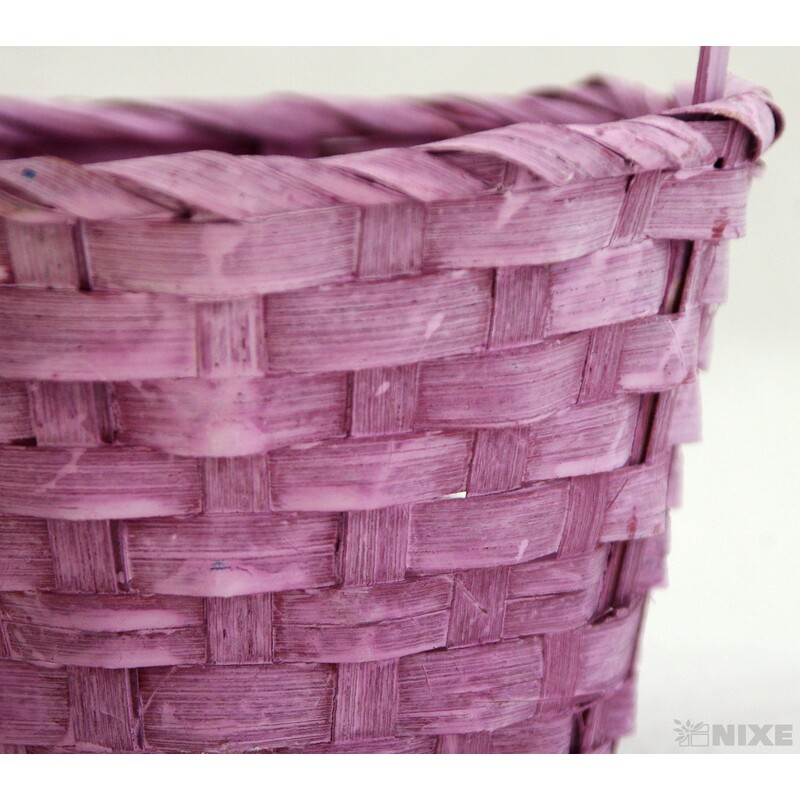 KOŠ PROUTĚNÝ 09x14x35cm*MIX BAREV