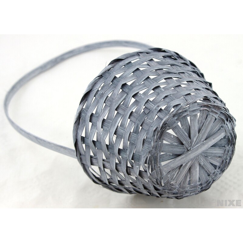 KOŠ PROUTĚNÝ 09x14x35cm*MIX BAREV