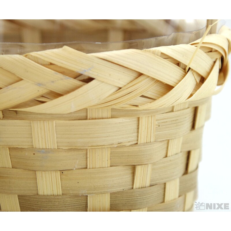 KOŠ PROUTĚNÝ 08x14x30cm*MIX BAREV