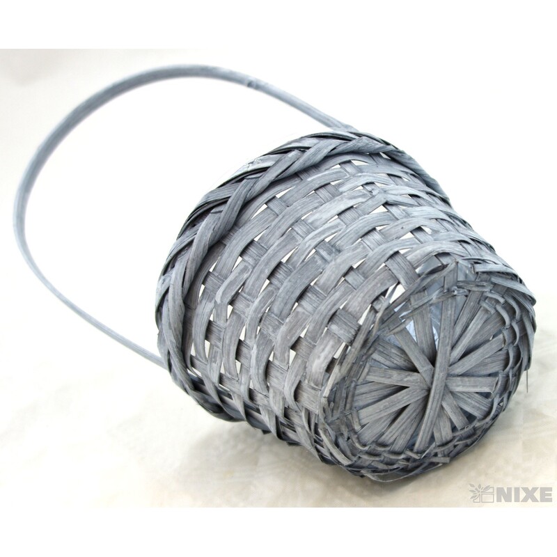 KOŠ PROUTĚNÝ 08x14x30cm*MIX BAREV