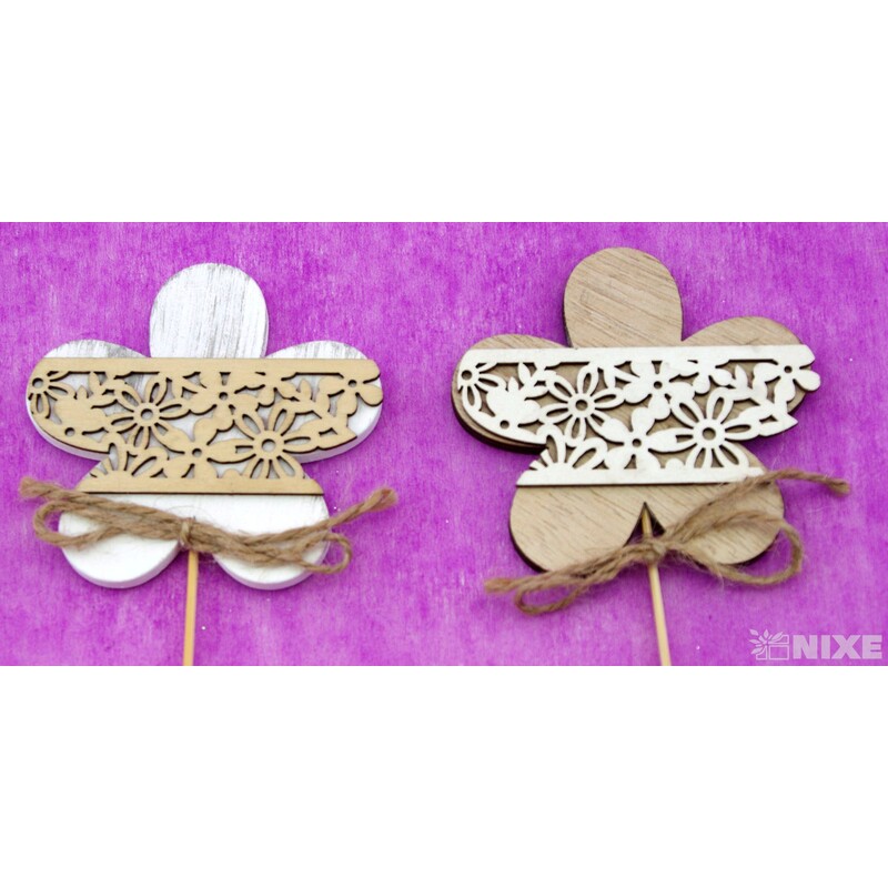 ZÁPICH DŘEVO 8x27cm 8ks*