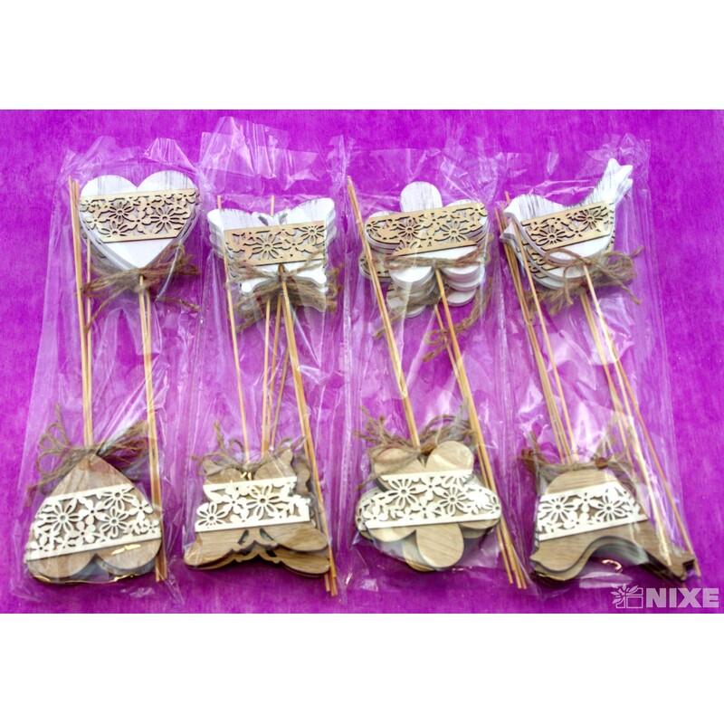 ZÁPICH DŘEVO 8x27cm 8ks*