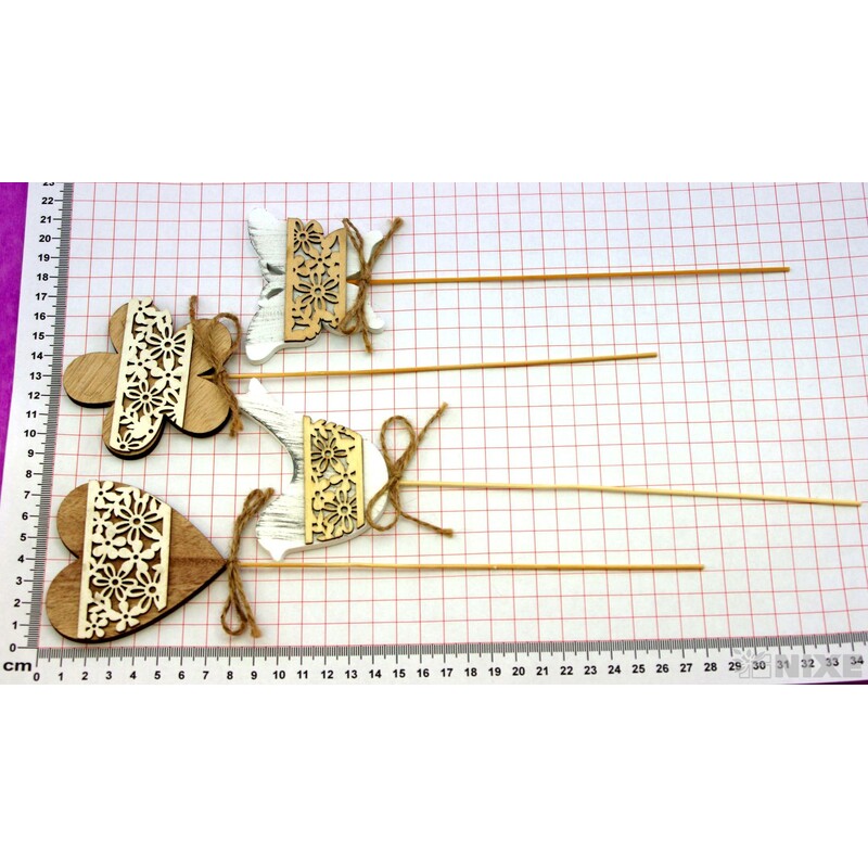 ZÁPICH DŘEVO 8x27cm 8ks*