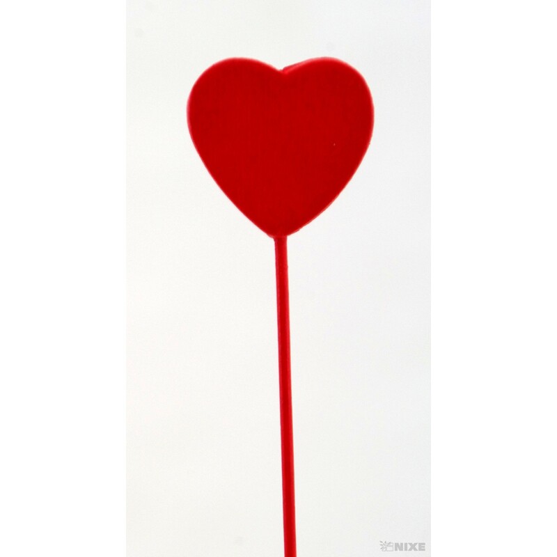 ZÁPICH SRDCE 3x23cm 12ks*ČERVENÁ