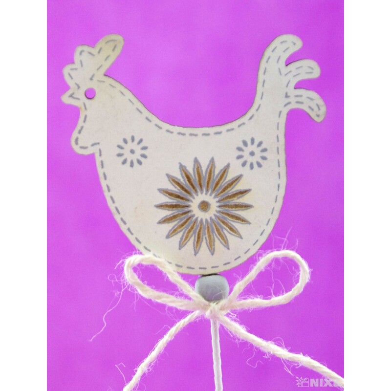 ZÁPICH D KOHOUT 8x27x7cm 6ks*MIX BAREV