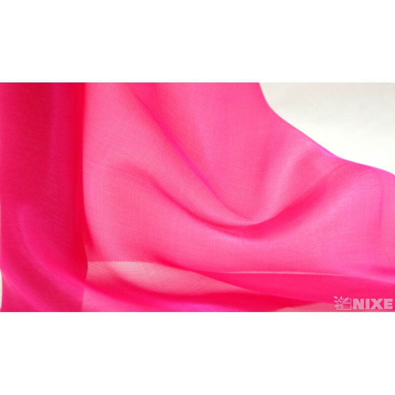 ORGANZA SATÉN 47cmx10m*RŮŽOVÁ TM.