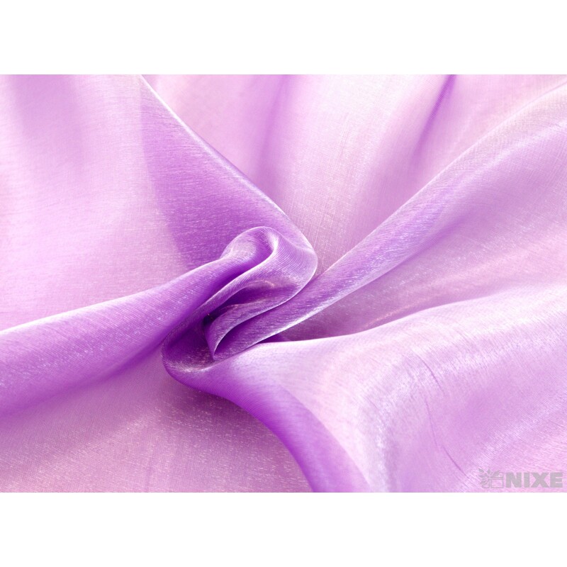 ORGANZA SATÉN 47cmx10m*FIALOVÁ