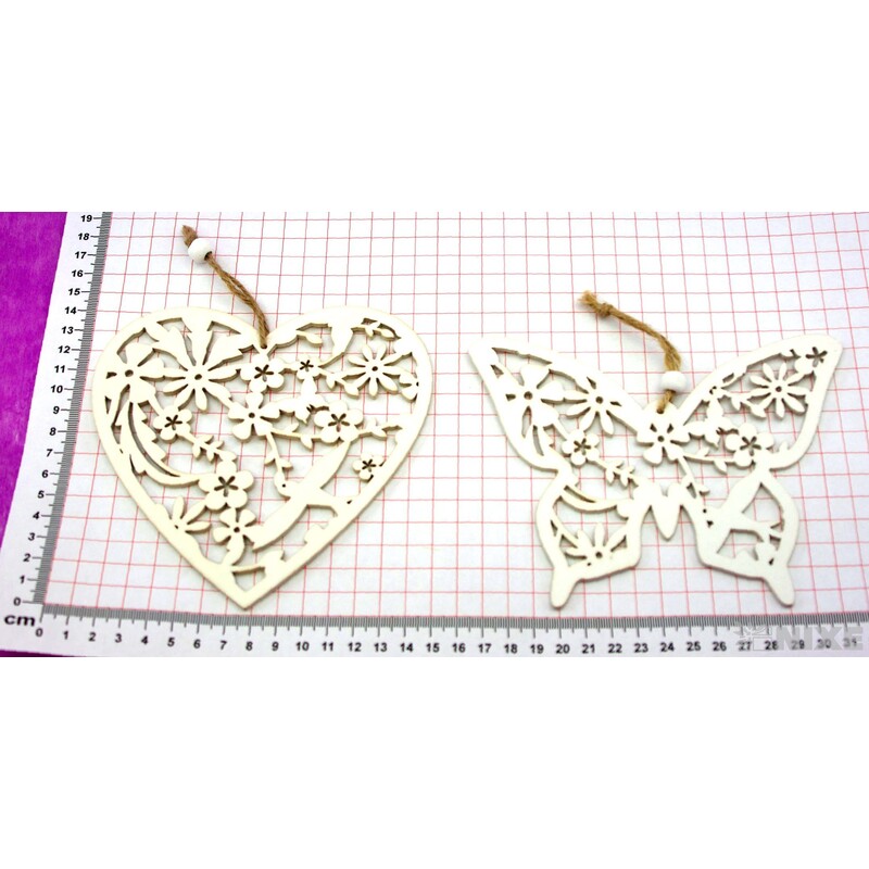 ZÁVĚS DŘEVO MIX 14x18cm*