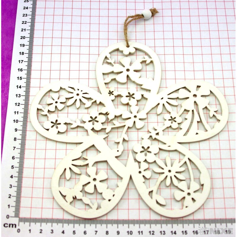 ZÁVĚS DŘEVO MIX 16x21cm*