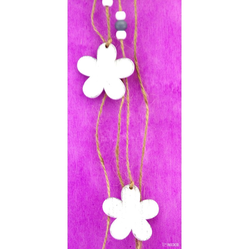 ZÁVĚS D KYTKA 12x40cm*BÍLÁ