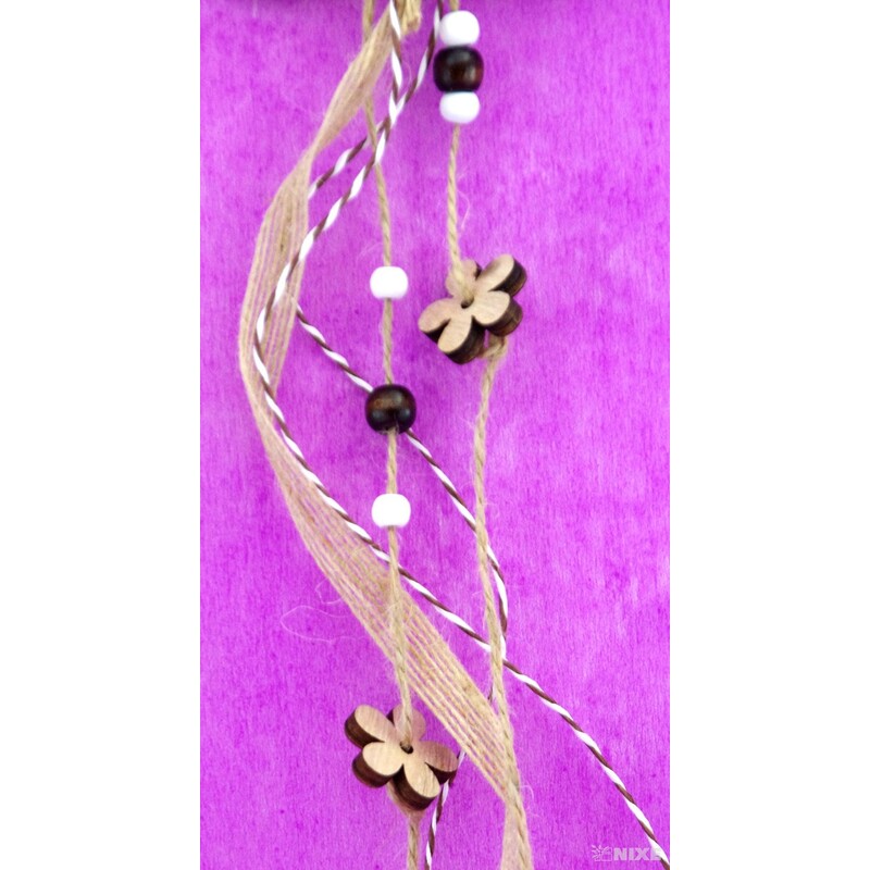 ZÁVĚS D KYTKA 14x45cm*BÍLÁ