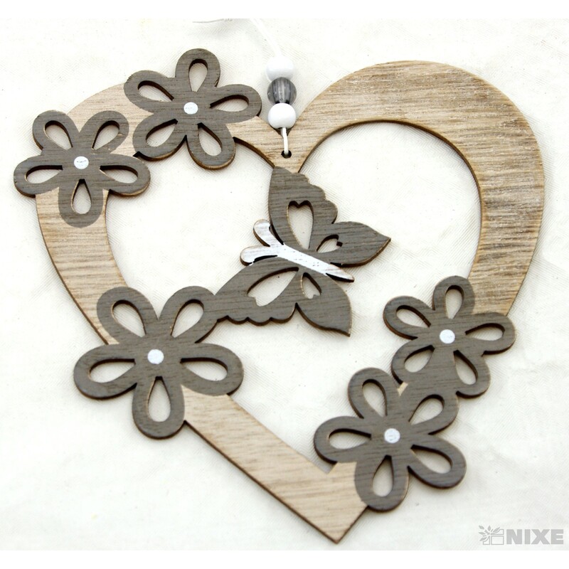 ZÁVĚS DŘEVO MIX 17x23cm*