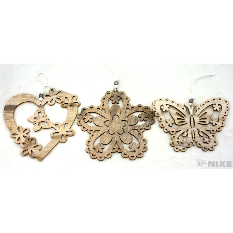 ZÁVĚS DŘEVO MIX 17x23cm*